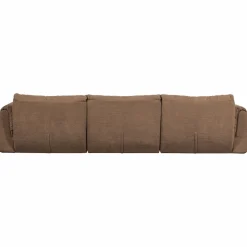 Woood Baggy 3-zits bank geweven chenille bruin