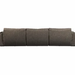 Woood Baggy 3-zits bank geweven stof warmgrijs melange