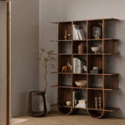 Woood Bayo bijzettafel mango hout walnoot