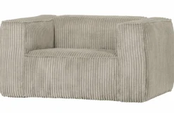 Woood Bean Fauteuil Grove Ribstof Naturel