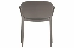 Woood Bent Eetkamerstoel Kunststof Taupe