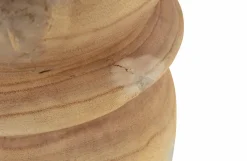Woood Bikkel Kruk Hout Naturel 40xØ28cm