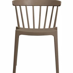 Woood Bliss tuinstoel met spijlen coffee fiber bruin melange