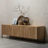 Woood Bono gravure tv meubel eiken naturel [fsc]