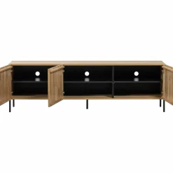 Woood Bono gravure tv meubel eiken naturel [fsc]
