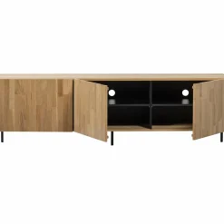 Woood Bono gravure tv meubel eiken naturel [fsc]