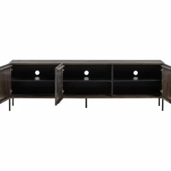 Woood Bono gravure tv meubel essen bruin [fsc]