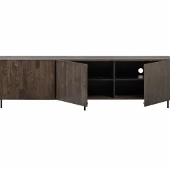Woood Bono gravure tv meubel essen bruin [fsc]