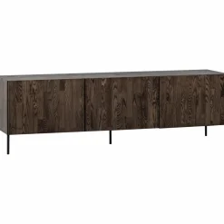 Woood Bono gravure tv meubel essen bruin [fsc]