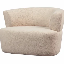 Woood Boris fauteuil boucle warm zand
