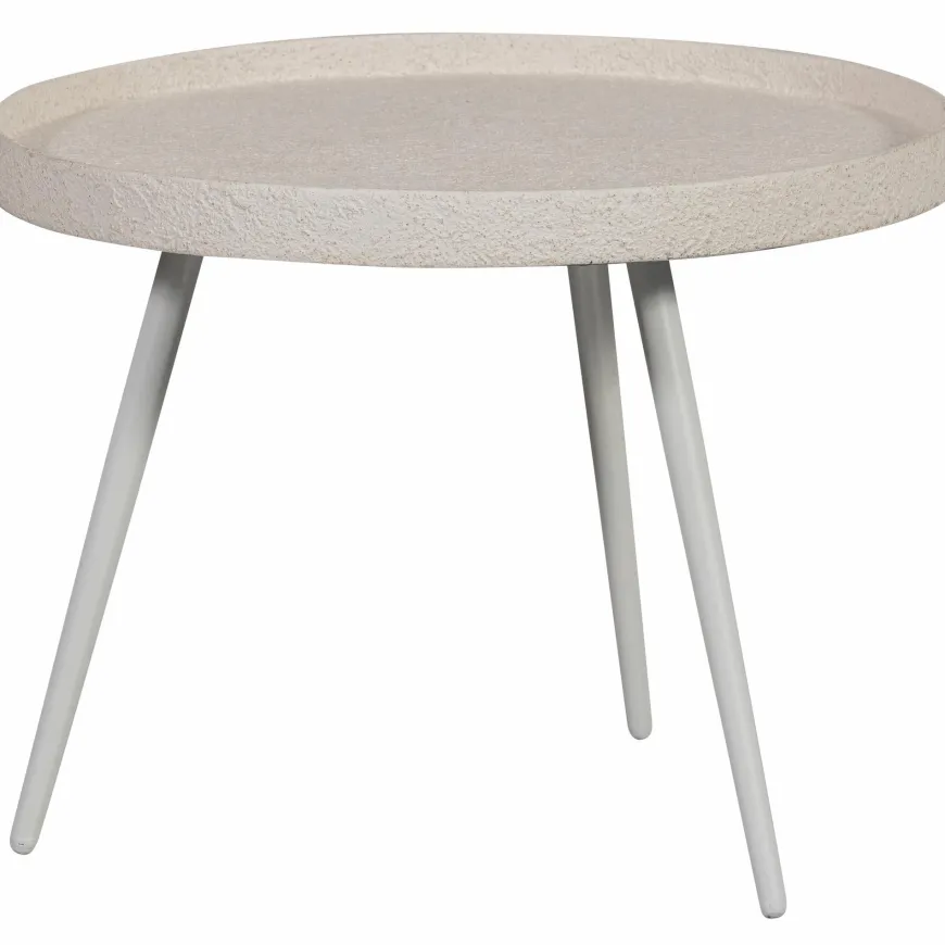 Woood Bounds bijzettafel l hout/metaal naturel 44xø58