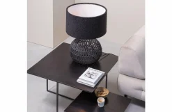 Woood Britan Lampenkap Teddy Zwart