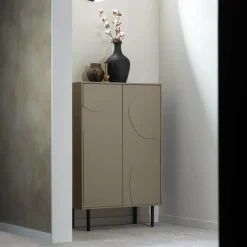 Woood Cadiz opbergkast grenen mud [fsc]