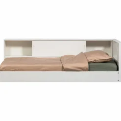 Woood Carter hoekbed links/rechts grenen wit [fsc]