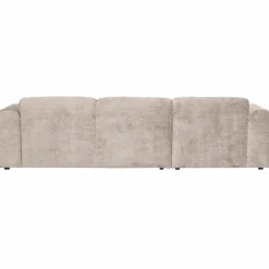 Woood CLOUD chaise longue links geweven chenille naturel