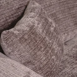 Woood CLOUD chaise longue rechts geweven chenille taupe