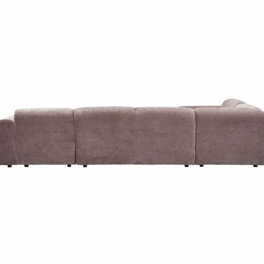 Woood CLOUD hoekbank links geweven chenille taupe