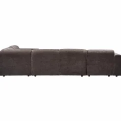 Woood CLOUD hoekbank rechts geweven chenille warm bruin
