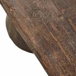 Woood Clyde bankje hout donkerbruin