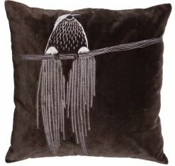 Woood Coco Kussen Fluweel Ash 50x50