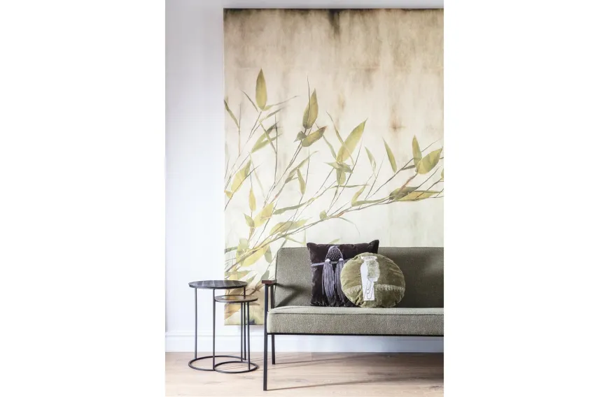 Woood Coco Kussen Fluweel Ash 50x50