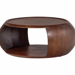 Woood Cole Salontafel Mango Hout Bruin