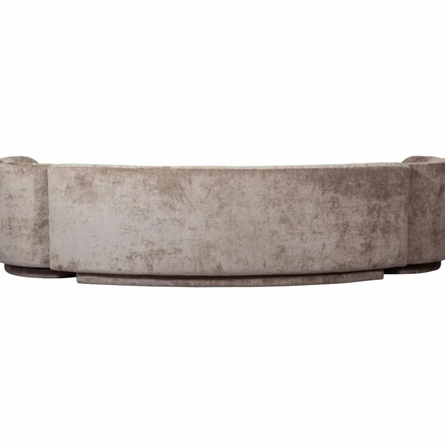 Woood Combi-popular: bankje + fauteuils taupe