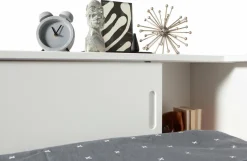 Woood Connect Hoekbed Grenen Wit [fsc]