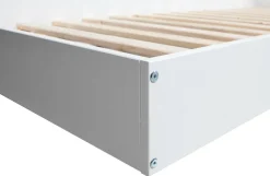Woood Connect Hoekbed Grenen Wit [fsc]