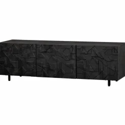 Woood COUNTER TV meubel mango zwart