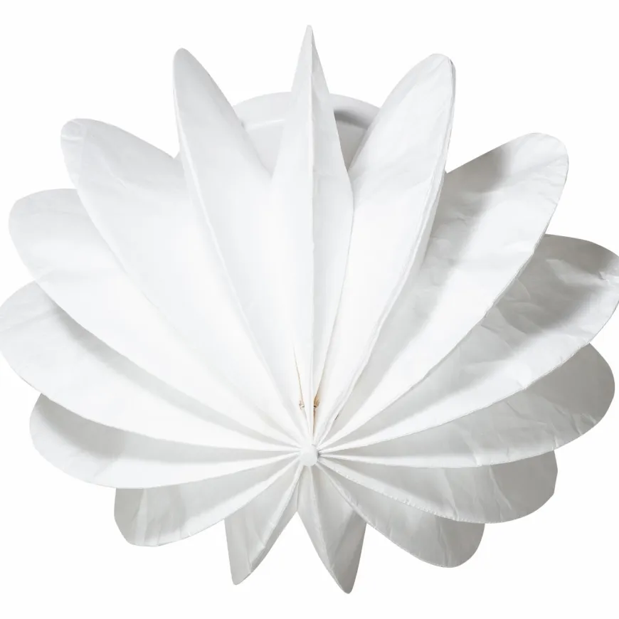 Woood DALIA plafond/wandlamp tyvek papier wit 28xO40CM
