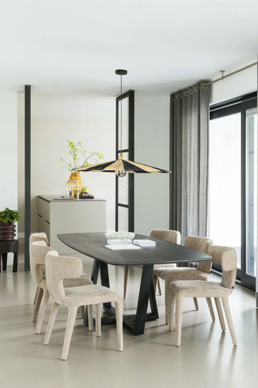 Woood Eettafel Tablo Deens Ovaal met vele mogelijkheden