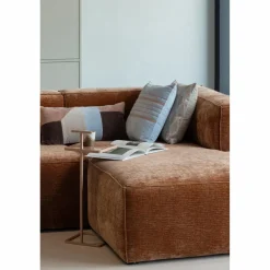 Woood Feis kussens velvet roze/naturel - set van 3