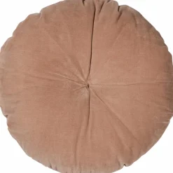 Woood Feis kussens velvet roze/naturel - set van 3