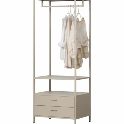 Woood Ferris open kledingkast 70 cm metaal zand