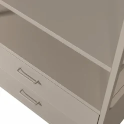 Woood Ferris open kledingkast 70 cm metaal zand