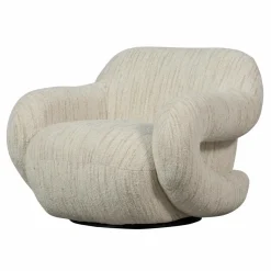 Woood Folke fauteuil chenille naturel melange