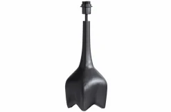 Woood Foss Tafellampvoet Aluminium Antique Zwart/bruin