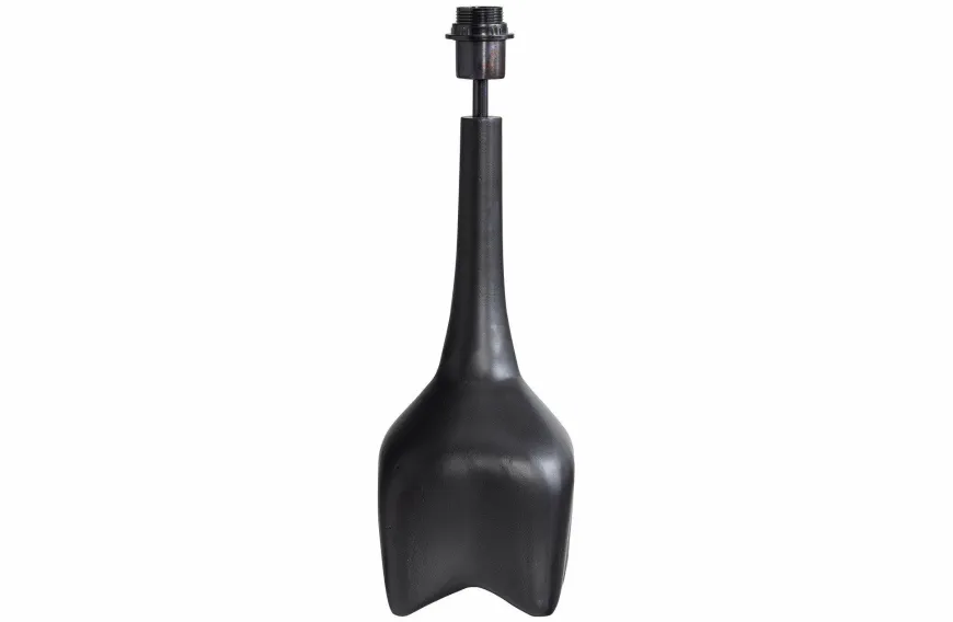 Woood Foss Tafellampvoet Aluminium Antique Zwart/bruin