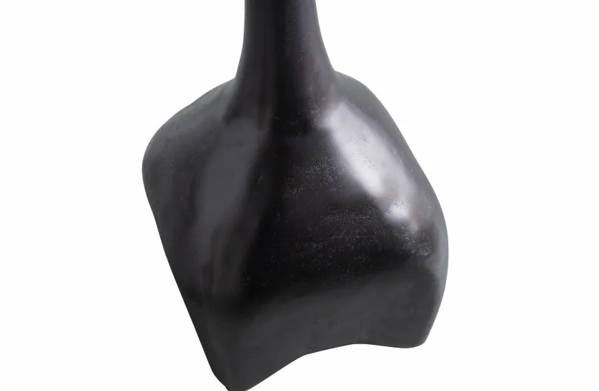Woood Foss Tafellampvoet Aluminium Antique Zwart/bruin