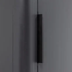 Woood Gunnar Smalle Hoge Kast Grenen Matzwart [fsc]
