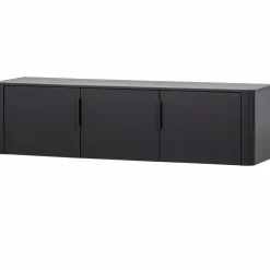 Woood Gunnar tv meubel 154 cm grenen matzwart [fsc]
