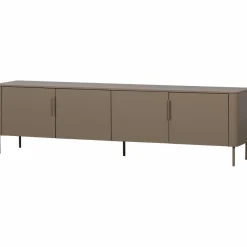 Woood Gunnar tv meubel 200 cm grenen mud [fsc]
