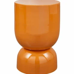 Woood Hekla bijzettafel metaal oranje