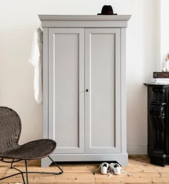 Woood Isabel Brocante Kast Grenen Betongrijs [fsc]