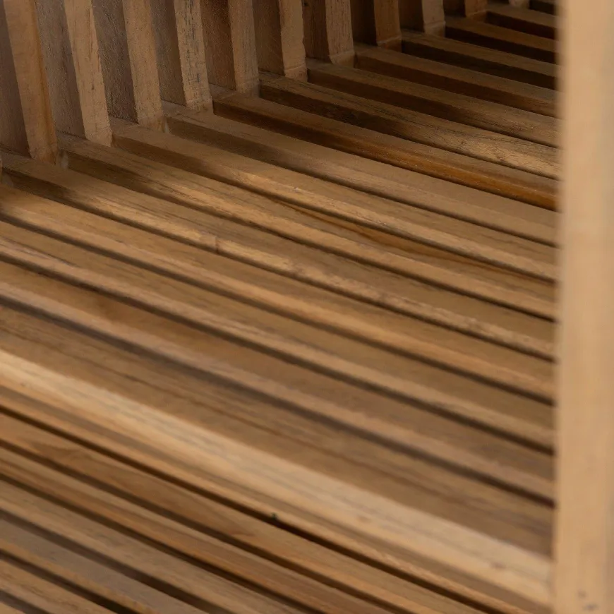 Woood Jasmijn Sidetable Recycled Teak Naturel