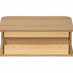 Woood Jena hangend nachtkastje links/rechts hout naturel