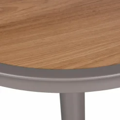 Woood Jeppe hoogte verstelbare bartafel tuin aluminium bruin/grijs