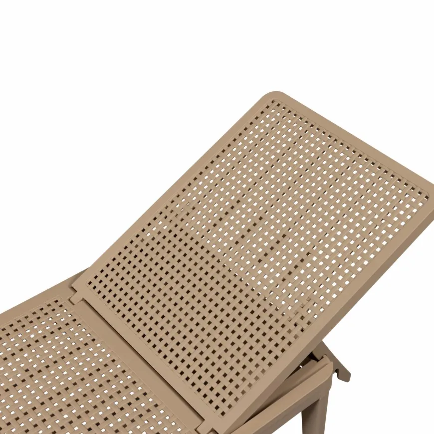 Woood Jinte ligbed tuin kunststof zand