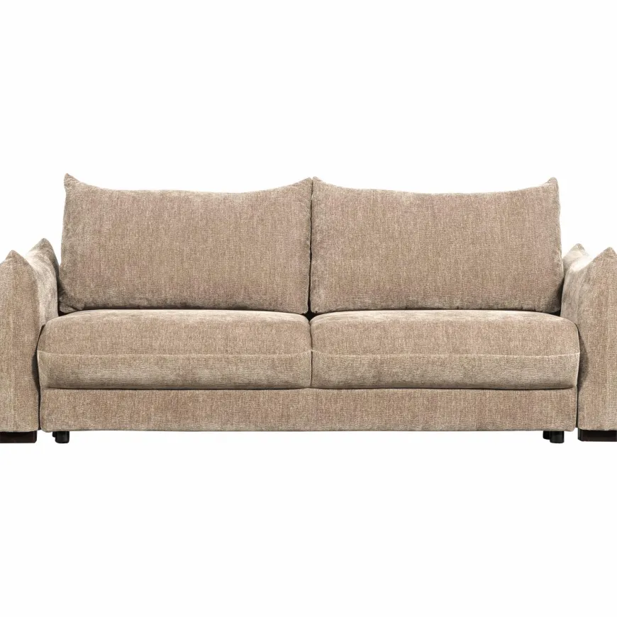 Woood Jonne 3-Zits Slaapbank Chenille Naturel